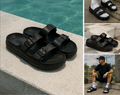 Claquettes Confort+ Noir